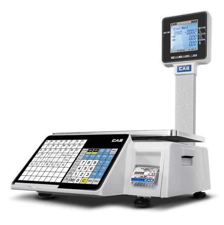CAS CL3000 Label Printing Scale