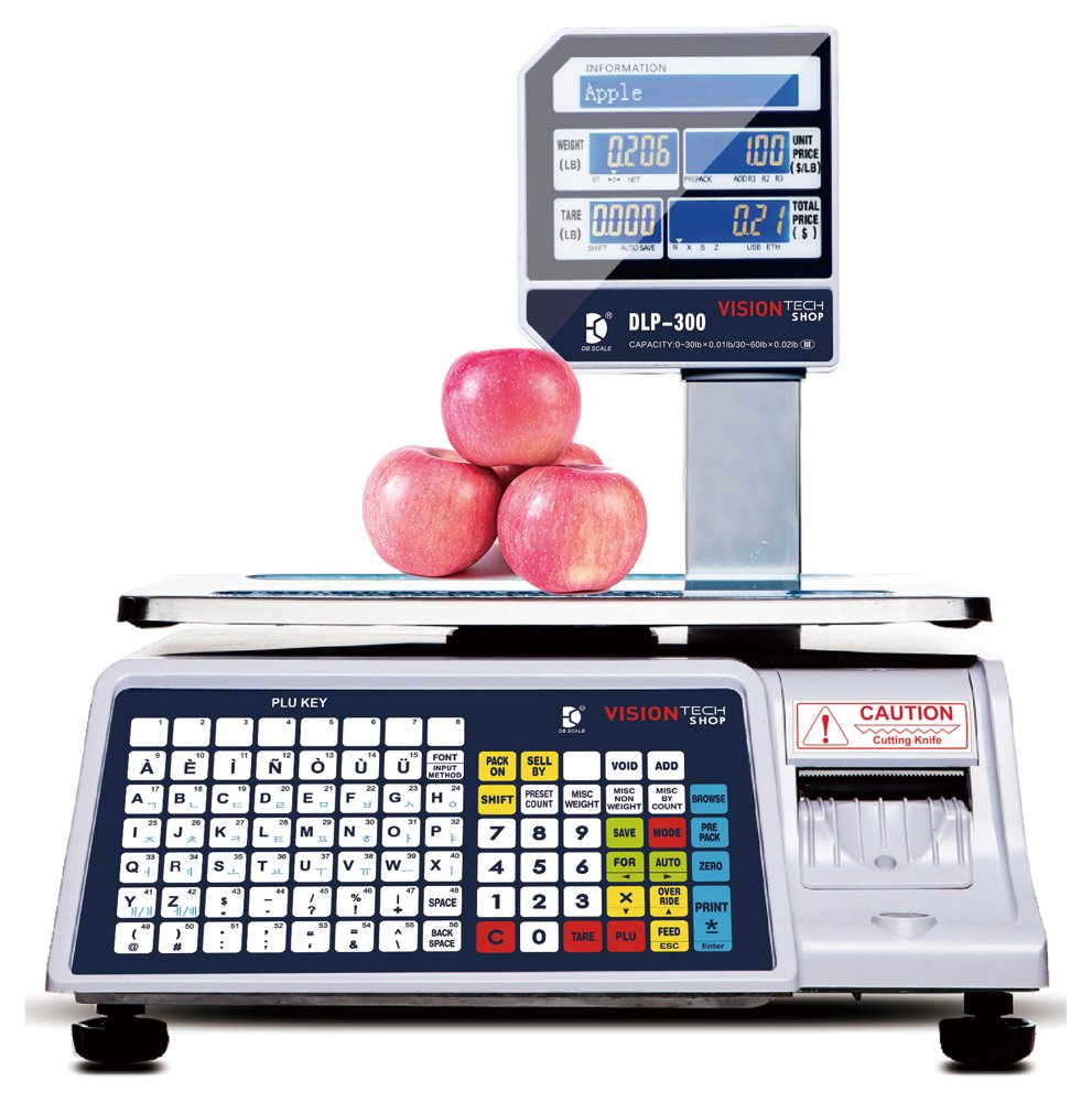 VisionTechShop DLP-300 Label Printing Scale
